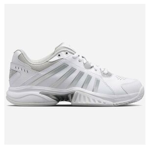 K-Swiss Women's Training Receiver V White and Gray Athletic Sneakers Size 7.5